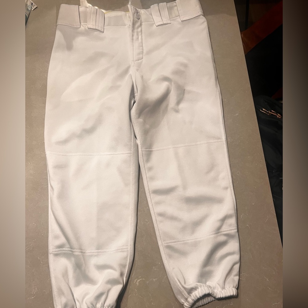 Mizuno White Women’s Softball Pants- AS